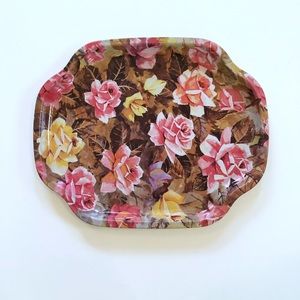 Vintage : Tin Decorative Tray